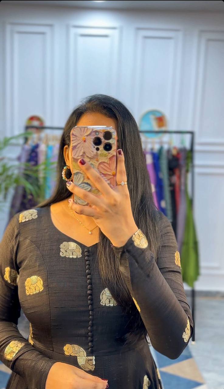 Zara Exquisite Gown Dupatta Set