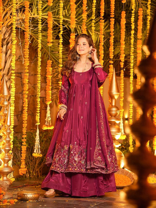 Aniya Embroidered Designer Anarkali Suit