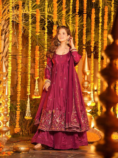 Aniya Embroidered Designer Anarkali Suit