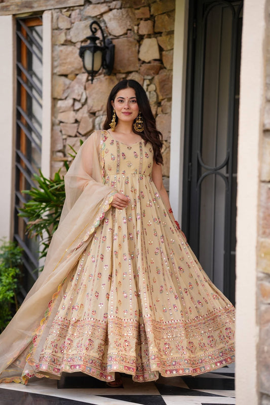 Kahani Heavy Gown Suit