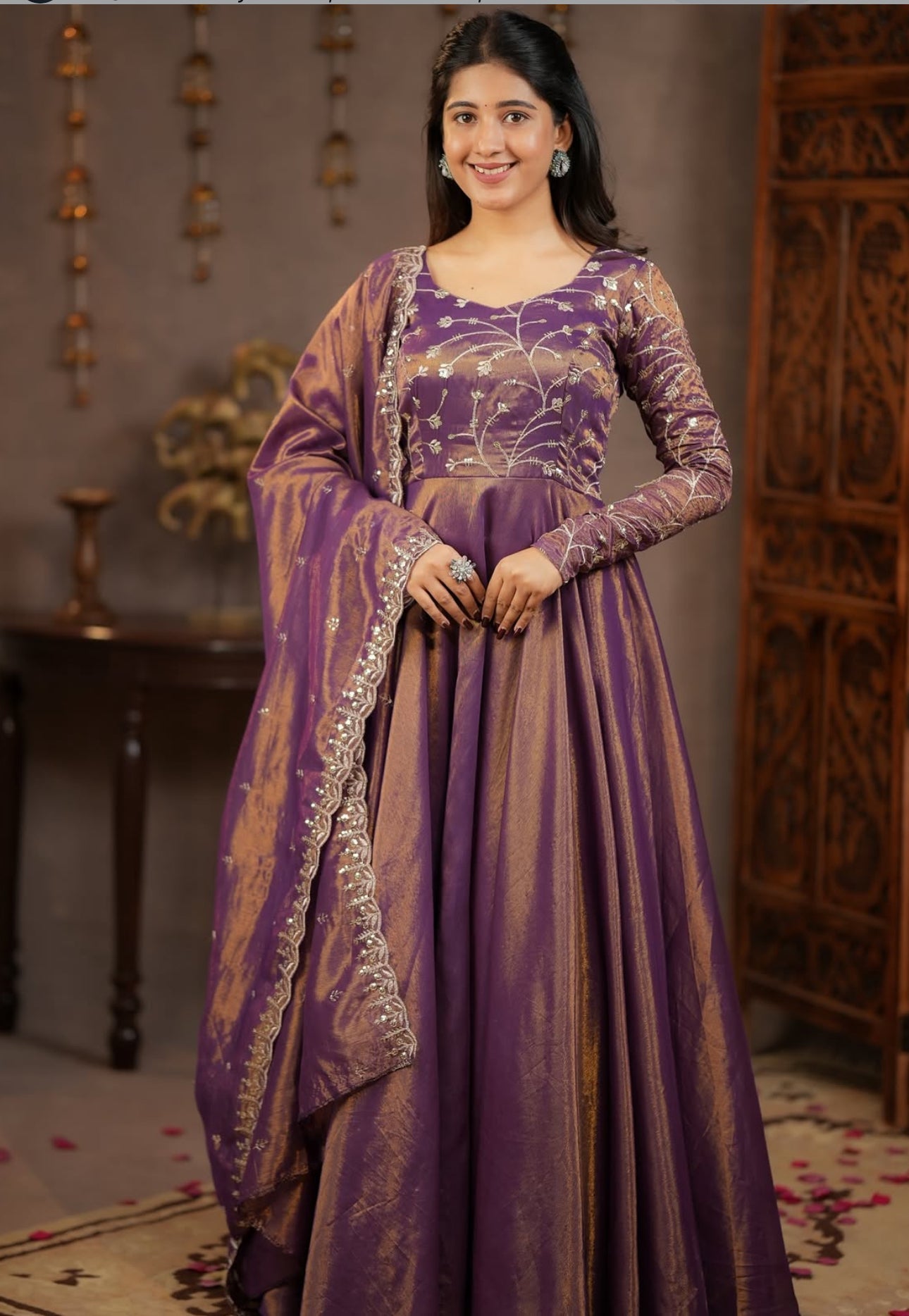 Diya Heavy Embroidered Anarkali Set