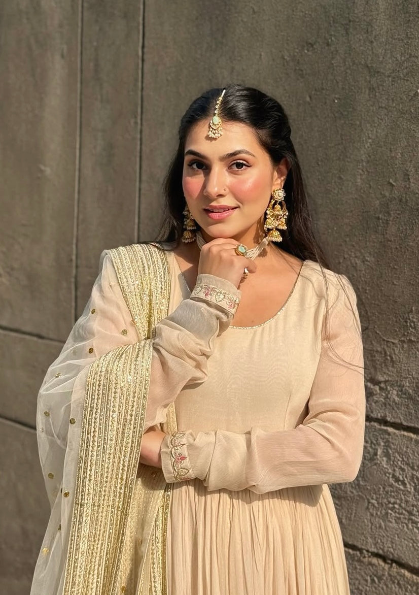 Prisha Premium Anarkali Suit Set