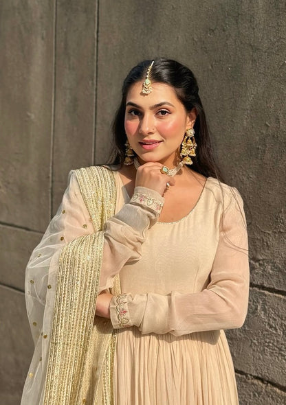 Prisha Premium Anarkali Suit Set