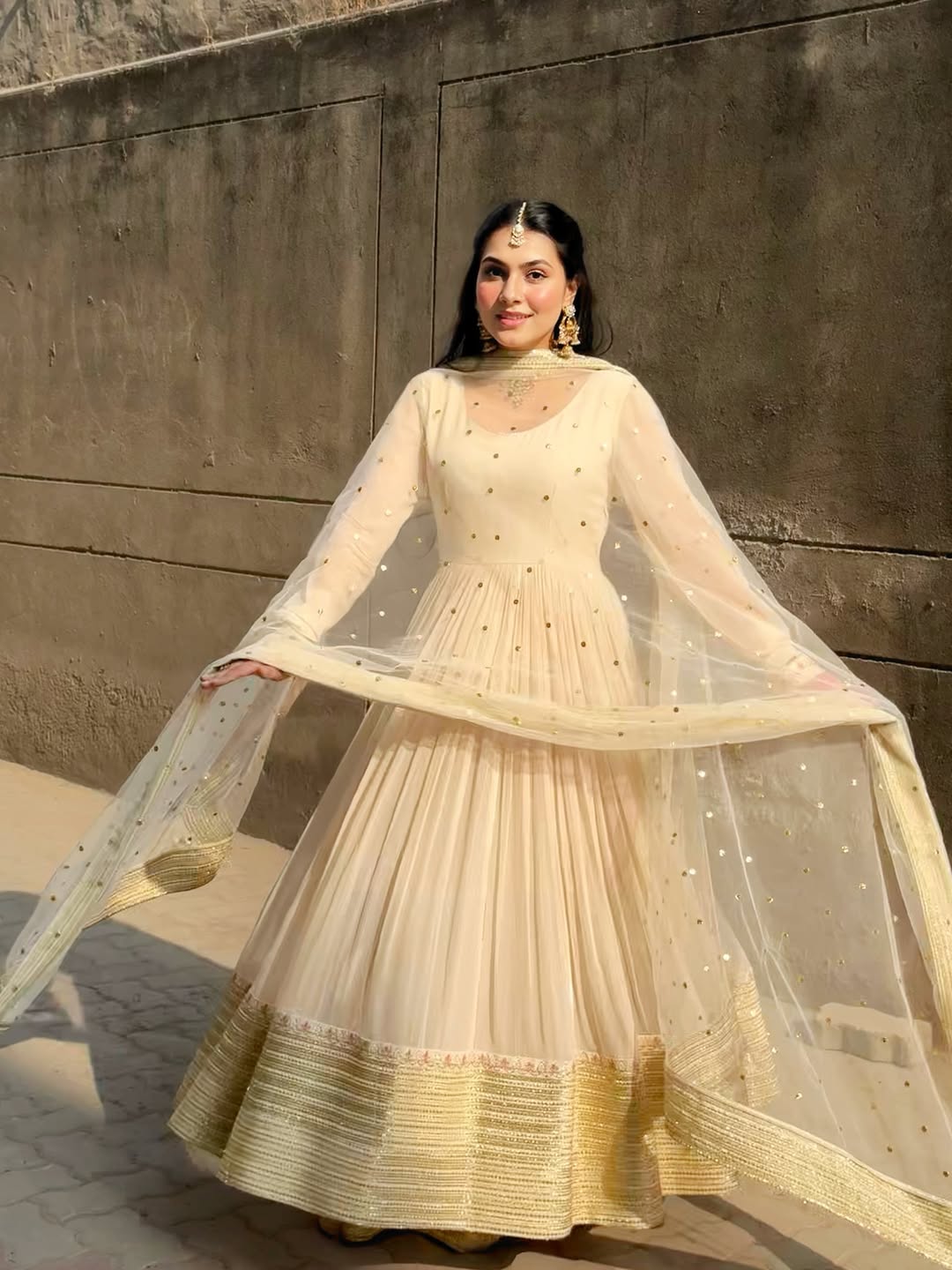 Prisha Premium Anarkali Suit Set