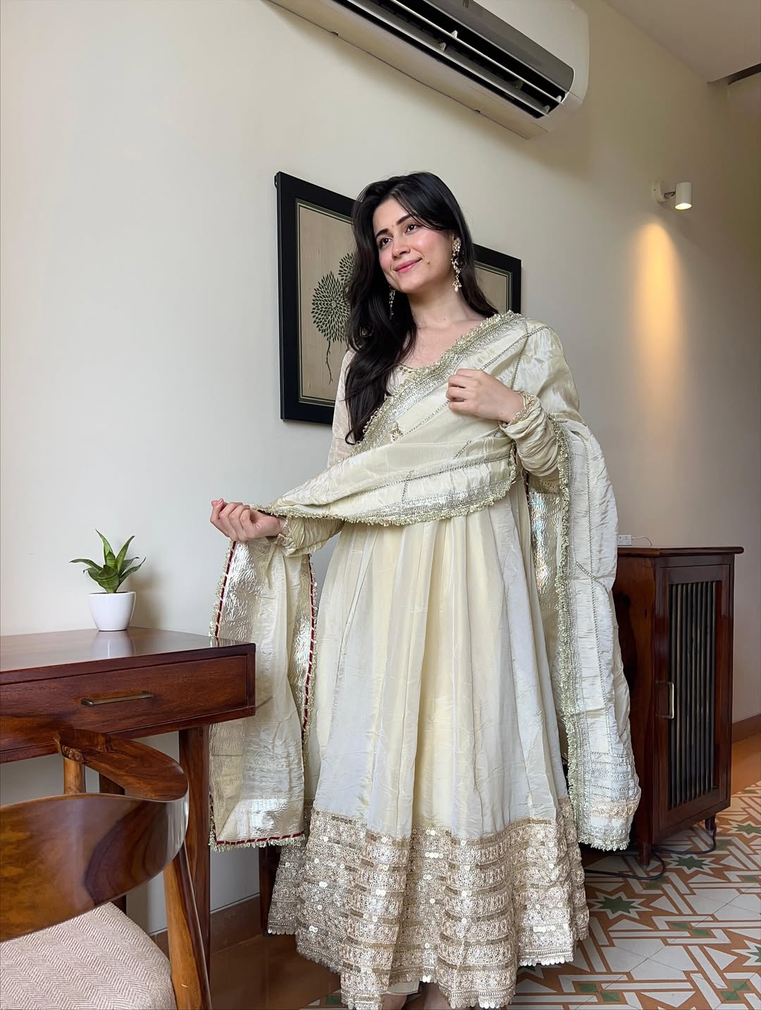 Gunjan's Premium Anarkali Suit Set