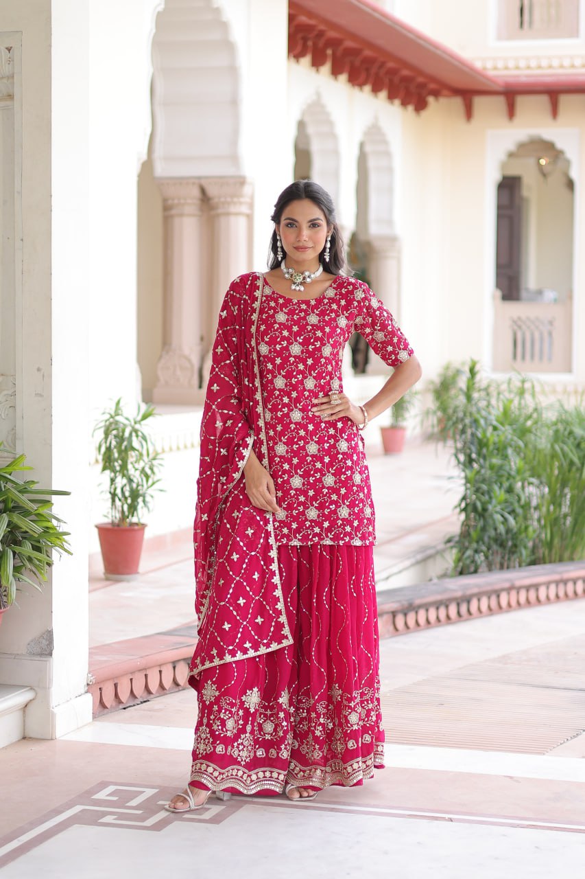Samriddhi Zari Luxe Sharara Set
