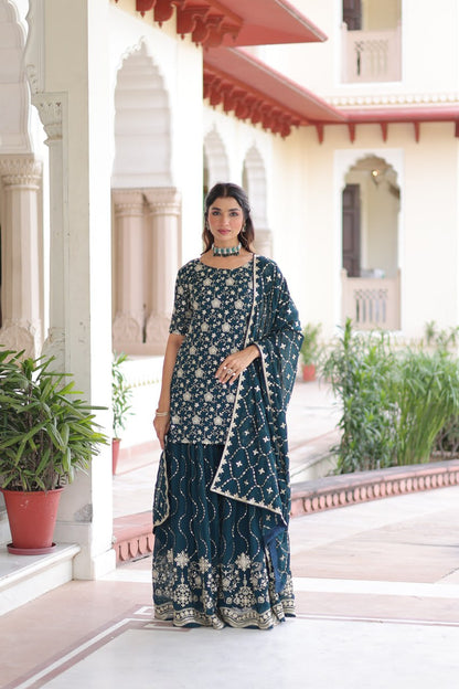 Samriddhi Zari Luxe Sharara Set