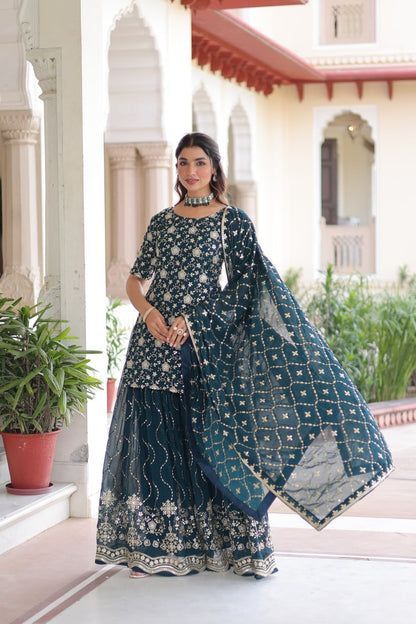 Samriddhi Zari Luxe Sharara Set