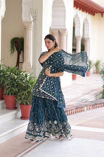 Samriddhi Zari Luxe Sharara Set