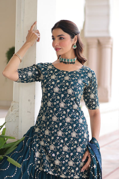 Samriddhi Zari Luxe Sharara Set