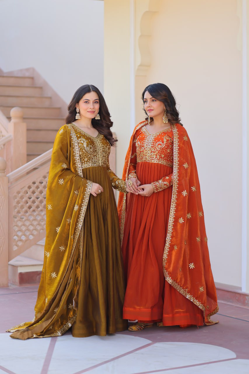 Riwaayat Royale New Designer Party wear Readymade Gown