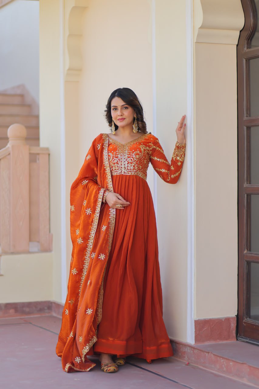 Riwaayat Royale New Designer Party wear Readymade Gown