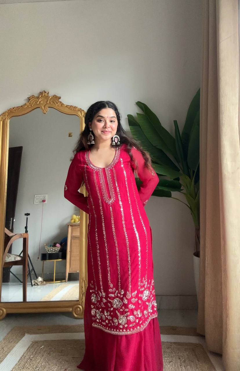 Aaradhya Embroidered Purple Charm Designer Patiala Suit